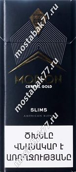 "MORION" Cristal gold (slims)